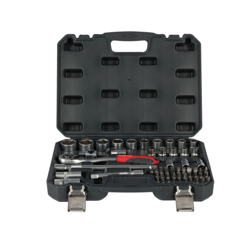 Zestaw kluczy nasadowych 1/2" 56 el. Proline - 58856 - Proline - 2
