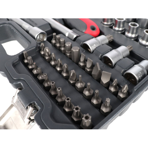 Zestaw kluczy nasadowych 1/2" 56 el. Proline - 58856 - Proline - 7