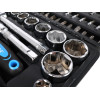 Zestaw kluczy nasadowych 1/4" 1/2"  94 el. Mega - 58094 - Mega - 7