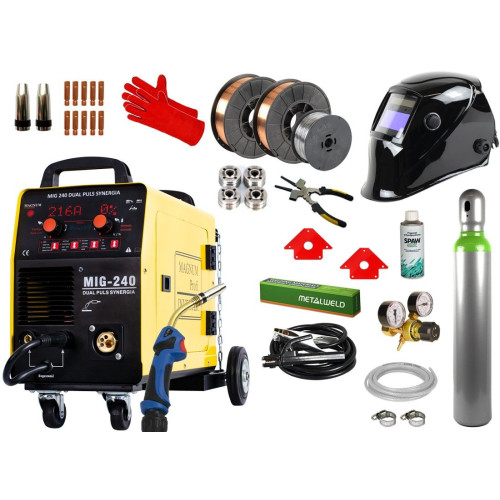 Spawarka Magnum MIG 240 Dual Puls Synergia - zestaw - U MI 240 DP-G - Magnum - 3