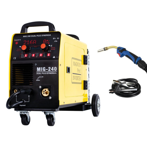 Spawarka Magnum MIG 240 Dual Puls Synergia - zestaw - U MI 240 DP-G - Magnum - 5 2