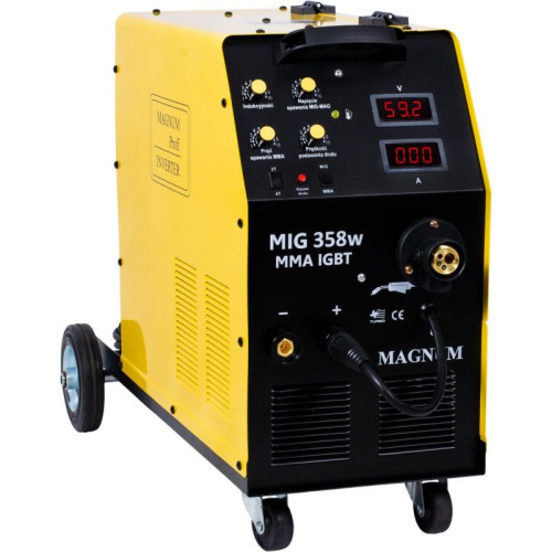 Spawarka Magnum MIG 358 W MMA IGBT - zestaw - U MI 358W MMA-G - Magnum - 4