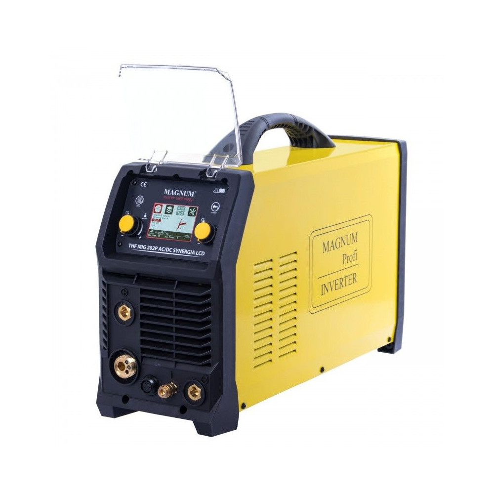 Spawarka Magnum THF MIG 202 Puls AC/DC Synergia LCD - zestaw - U I THF202MIG LCD-G - Magnum - 11
