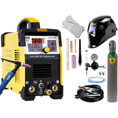 Spawarka Magnum TIG THF 203P DC Professional - zestaw - U I THF 203P-G - Magnum - 2