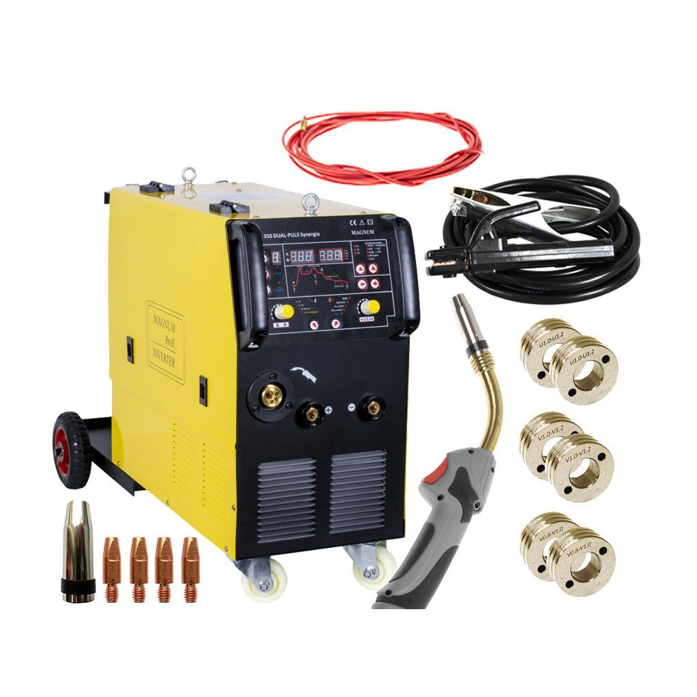 Spawarka Magnum MIG 350 Dual Puls Synergia - zestaw - U MI 350 PULS-G - Magnum - 4