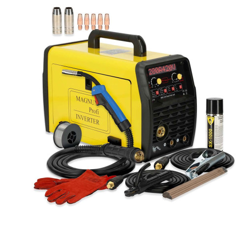 Spawarka Magnum MIG 214 Dual Puls Led II - zestaw - U MI 214 DPL-G - Magnum - 6