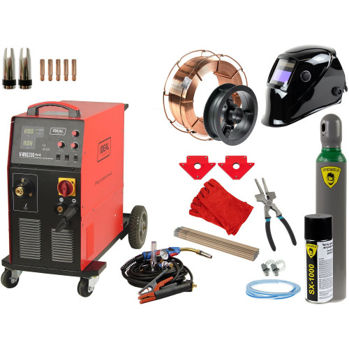 Spawarka Ideal V-MIG 330 4x4 Digital MMA - zestaw - V-MIG330MMA-G - Ideal - 1