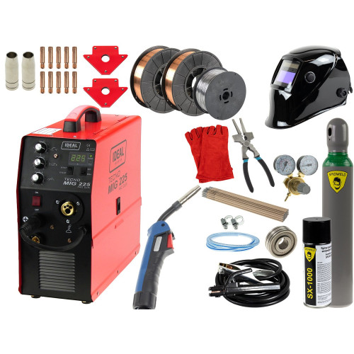 Spawarka Ideal Tecnomig 225 PRO CuSi MMA - TMIG225CUSI-G - Ideal - 1