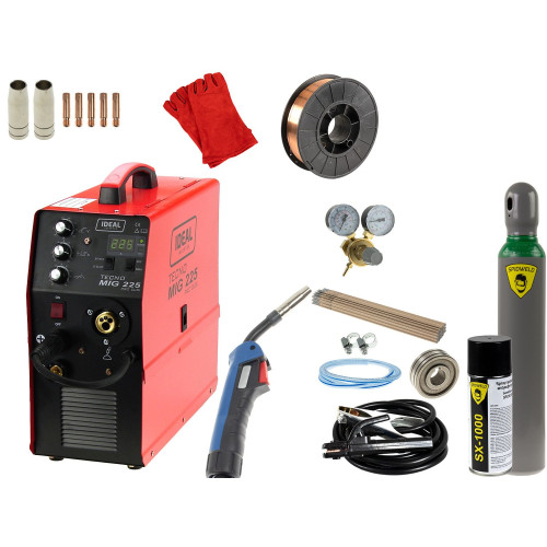 Spawarka Ideal Tecnomig 225 PRO CuSi MMA - TMIG225CUSI-G - Ideal - 3