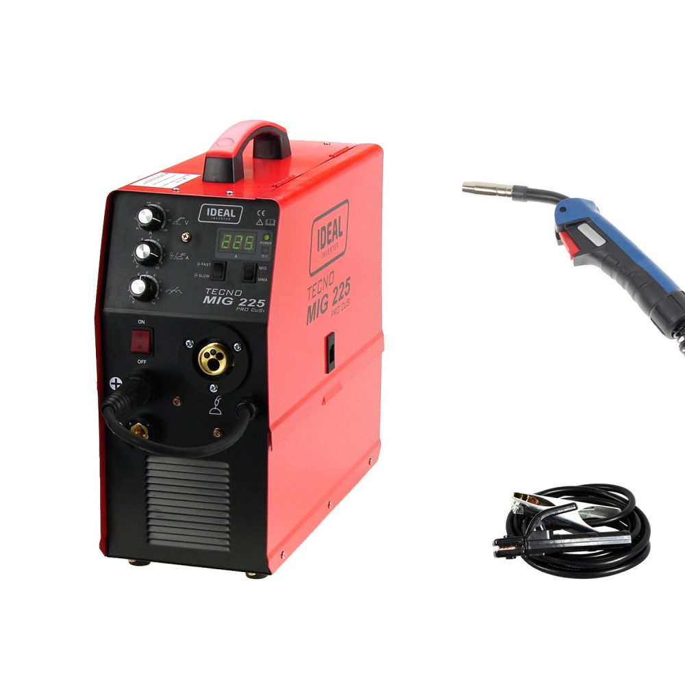 Spawarka Ideal Tecnomig 225 PRO CuSi MMA - TMIG225CUSI-G - Ideal - 5