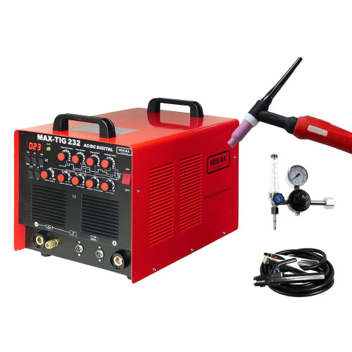 Spawarka Ideal MAX-TIG 232 AC/DC Digital - zestaw - MAXTIG232-G - Ideal - 1 2