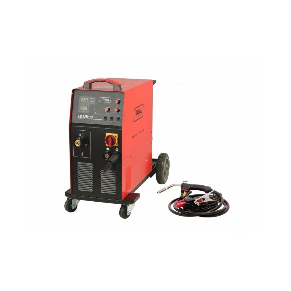 Spawarka Ideal V-MIG 280 4x4 Digital MMA - zestaw - V-MIG280MMA-G - Ideal - 4
