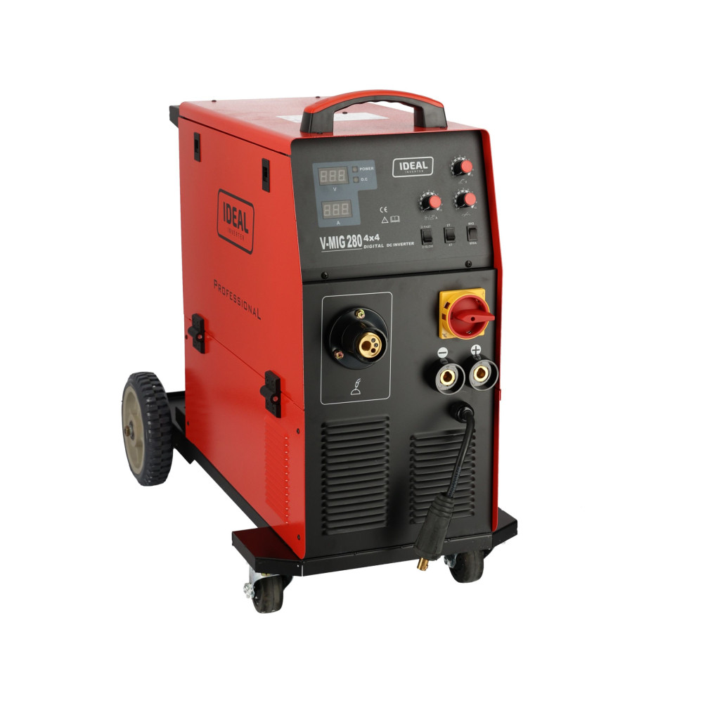 Spawarka Ideal V-MIG 280 4x4 Digital MMA - zestaw - V-MIG280MMA-G - Ideal - 9