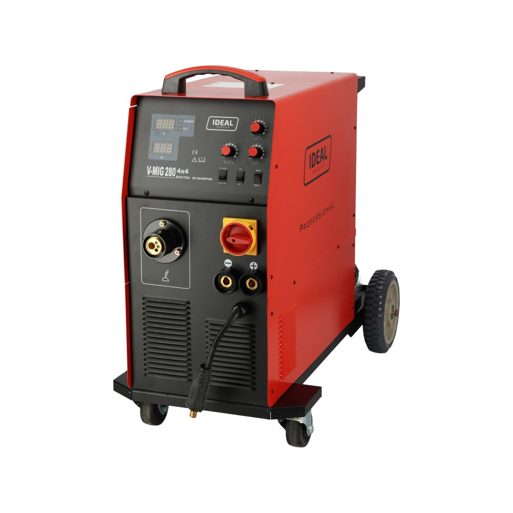 Spawarka Ideal V-MIG 280 4x4 Digital MMA - zestaw - V-MIG280MMA-G - Ideal - 11