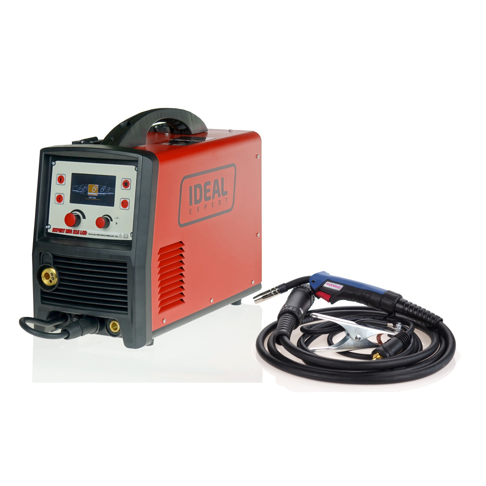 Spawarka Ideal Expert MIG 215 LCD - zestaw - EXMIG215LCD-G - Ideal - 7