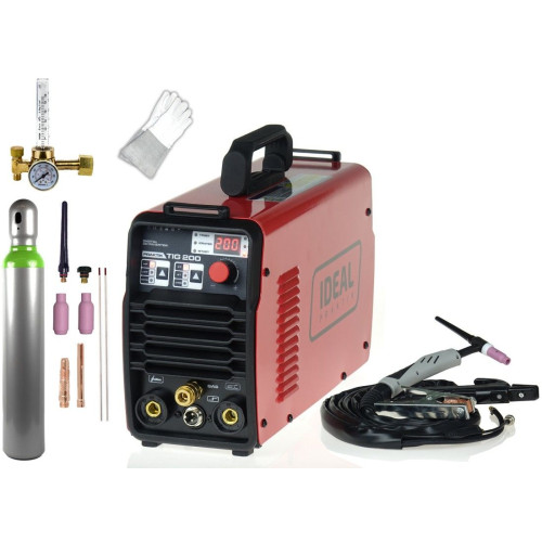 Spawarka Ideal Praktik TIG 200 DC Digital - zestaw - PTIG200D-G - Ideal - 3