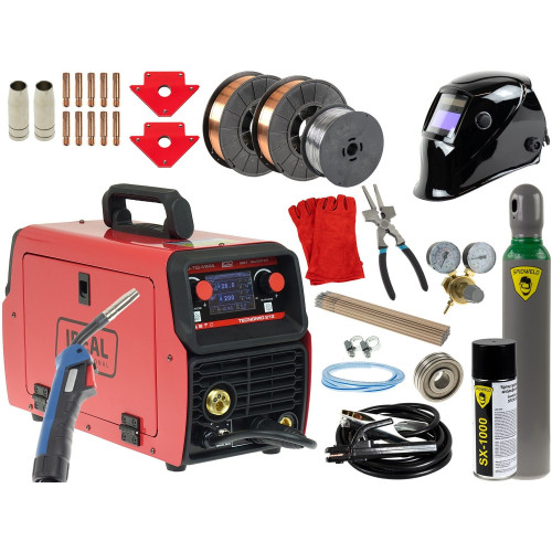 Spawarka Ideal Tecnomig 212 LCD Synergic - zestaw - TMIG212LCD-G - Ideal - 3