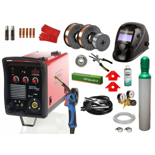 Spawarka Ideal Tecnomig 200/2 MMA - zestaw - TMIG200/2MMA-G - Ideal - 1