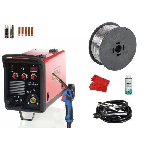 Spawarka Ideal Tecnomig 200/2 MMA - zestaw - TMIG200/2MMA-G - Ideal - 4