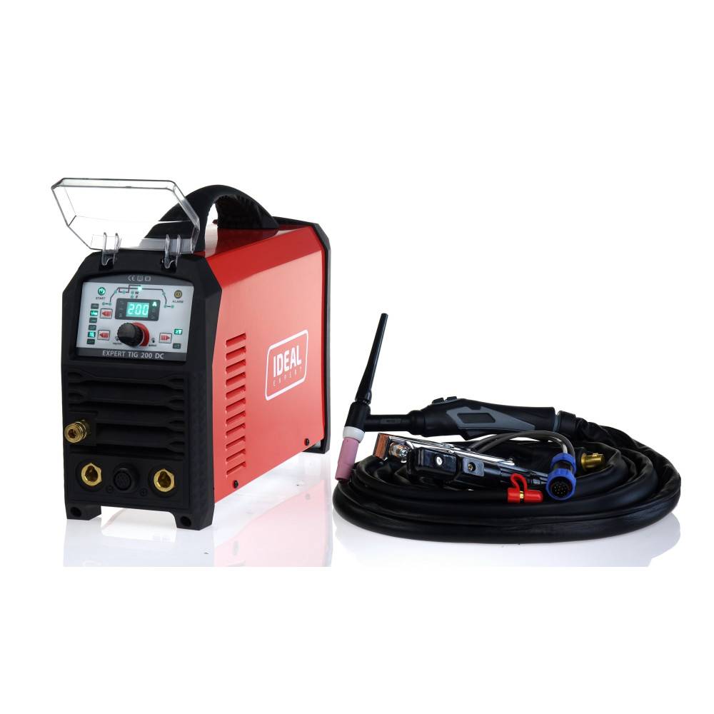Spawarka Ideal Expert TIG 200 DC Pulse - zestaw - EXTIG200DC-G - Ideal - 4