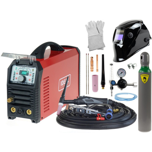 Spawarka Ideal Expert TIG 220 AC/DC Pulse - zestaw - EXTIG220AC-G - Ideal - 2