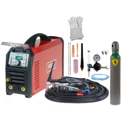 Spawarka Ideal Expert TIG 220 AC/DC Pulse - zestaw - EXTIG220AC-G - Ideal - 3