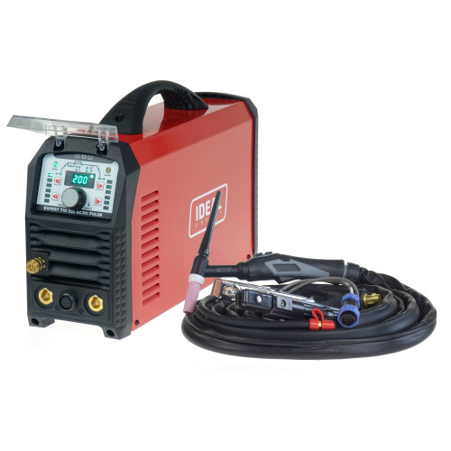 Spawarka Ideal Expert TIG 220 AC/DC Pulse - zestaw - EXTIG220AC-G - Ideal - 3 2
