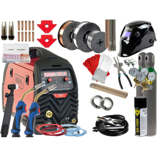 Spawarka Ideal Tecnomig 232 Pulse - zestaw - TMIG232P-G - Ideal - 1