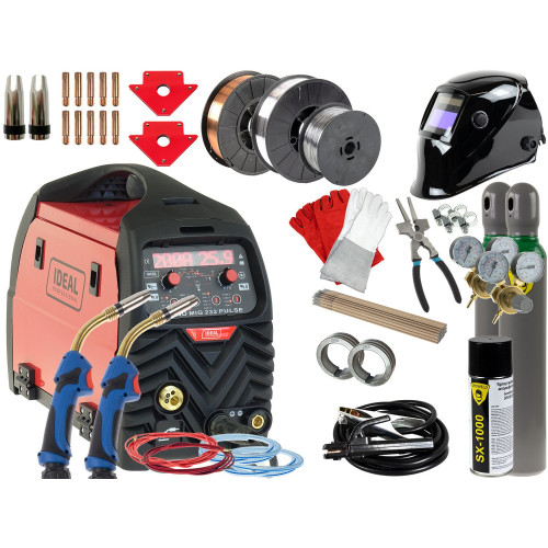 Spawarka Ideal Tecnomig 232 Pulse - zestaw - TMIG232P-G - Ideal - 2