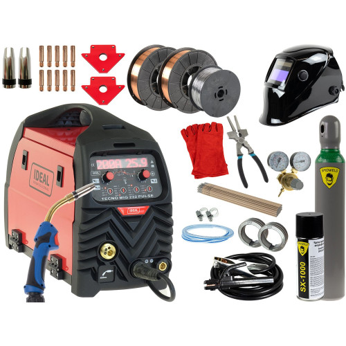 Spawarka Ideal Tecnomig 232 Pulse - zestaw - TMIG232P-G - Ideal - 3