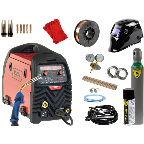 Spawarka Ideal Tecnomig 232 Pulse - zestaw - TMIG232P-G - Ideal - 4
