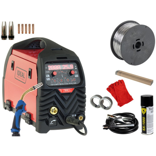 Spawarka Ideal Tecnomig 232 Pulse - zestaw - TMIG232P-G - Ideal - 6