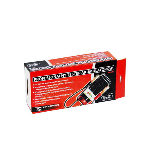 Tester akumulatorów Ideal LBT100 (obciążeniowy) 6/12 V - LBT100 - Ideal - 2