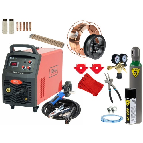 Spawarka Ideal Tecnomig 250/2 PRO MMA Digital - zestaw - TMIG250/2V2-G - Ideal - 2