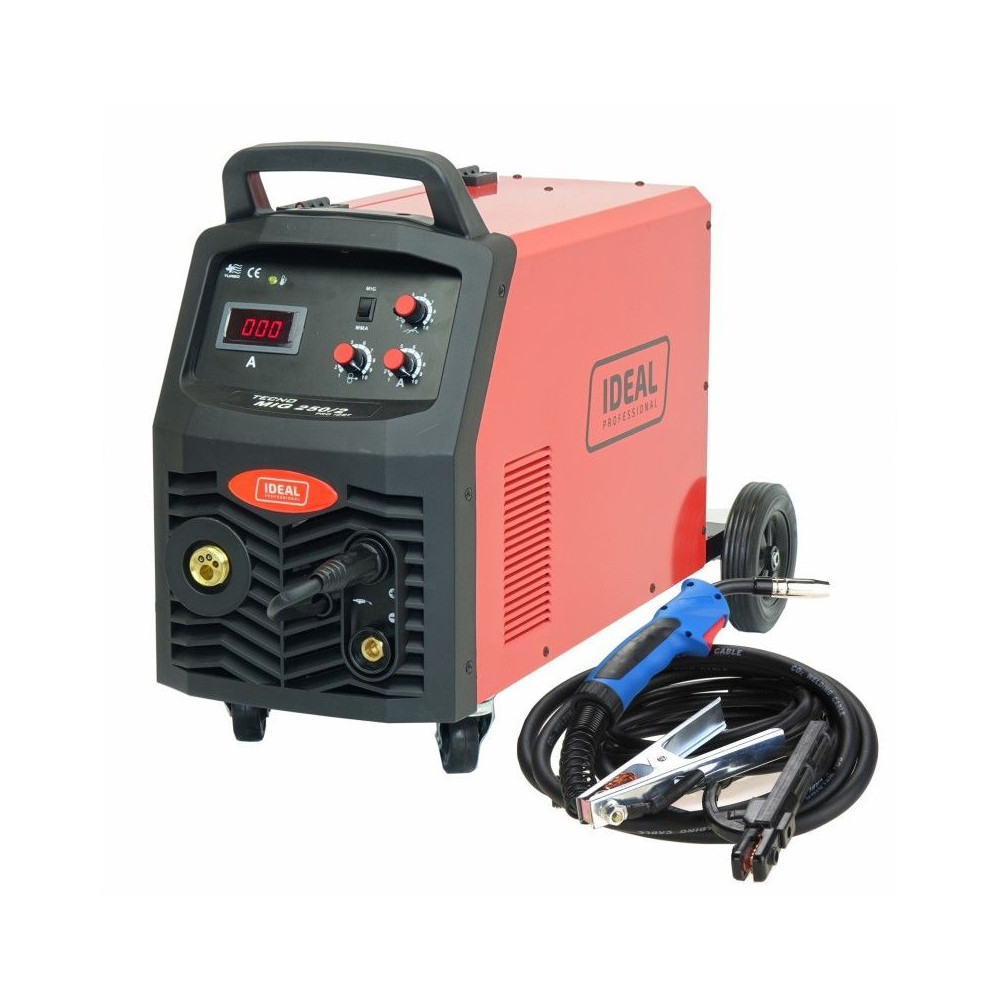 Spawarka Ideal Tecnomig 250/2 PRO MMA Digital - zestaw - TMIG250/2V2-G - Ideal - 4