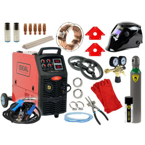 Spawarka Ideal Tecnomig 280 4x4 Digital MMA - zestaw - TMIG280V2-G - Ideal - 1