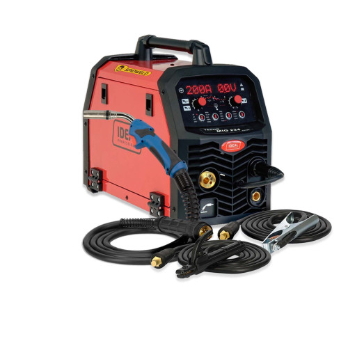 Spawarka Ideal Tecnomig 234 Pulse 4x4 v2 - zestaw - TMIG234PV2-G - Ideal - 5 2
