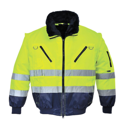 Kurtka ostrzegawcza żółta Pilot 3w1 Portwest - PJ50YNR - Portwest - 1
