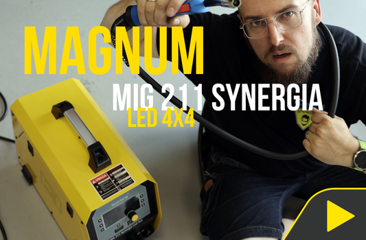 WIDEOTESTY | Spawarka Magnum MIG 211 Synergia Led 4x4