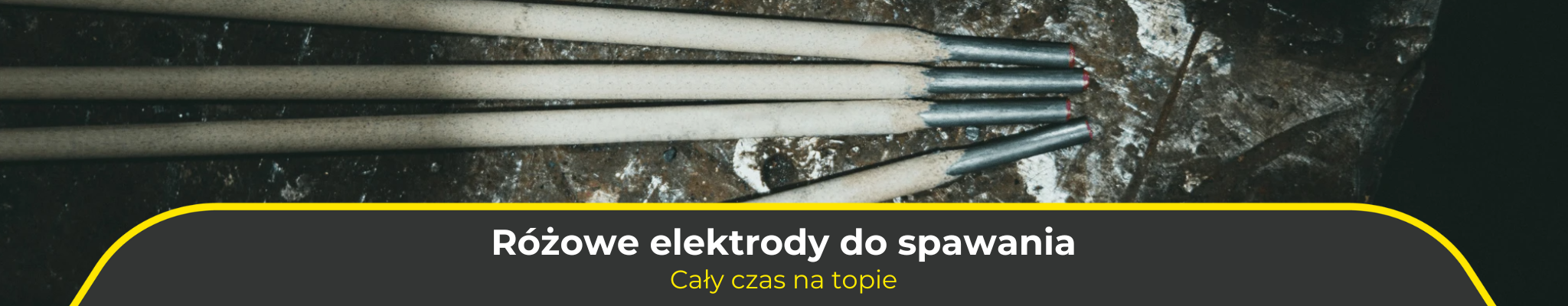 Różowe elektrody do spawania. Cały czas na topie